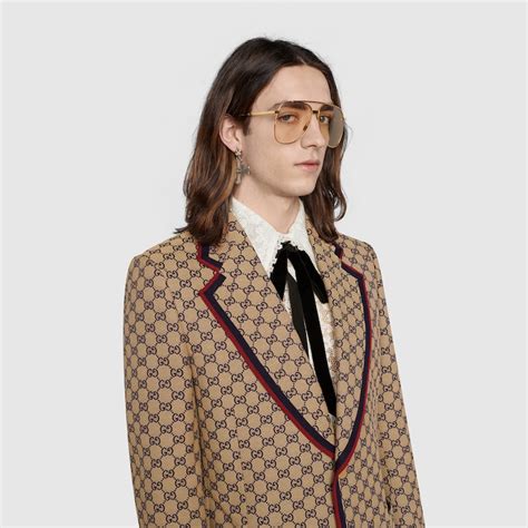 camicia gucci cotone logato nero uomo|Scopri la nuova collezione di camicie da uomo di Gucci su.